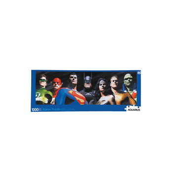 Puzzle Slim Dc Comics Liga Sprawiedliwości, 1000 el. - Grupo Erik