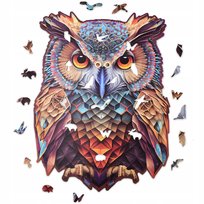 PUZZLE Sowa 490 elementów puzzle drewniane XXL Puzzle Drewniane