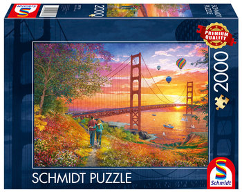 Puzzle, Spacer w pobliżu mostu Golden Gate / San Francisco, 2000 el.  - Schmidt