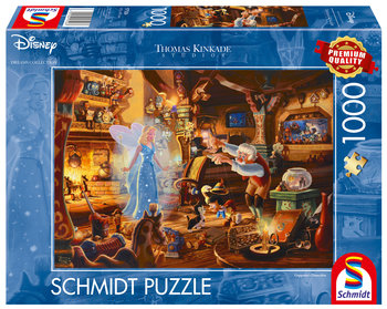 Puzzle, THOMAS KINKADE Pinokio (Disney), 1000 el.  - Schmidt