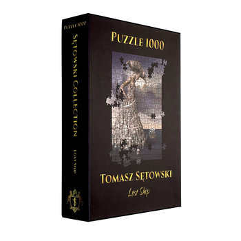 Puzzle Tomasz Sętowski, Lost Ship / Wooden Board, 1000 el. - Wooden Board