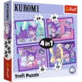 Puzzle, Trefl 4w1 - Dzień Kuromi, 35-48-54-70 el.&nbsp;-&nbsp;Trefl