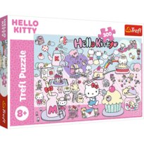 Puzzle, Trefl, Poznaj świat Hello Kitty, 300 el.
