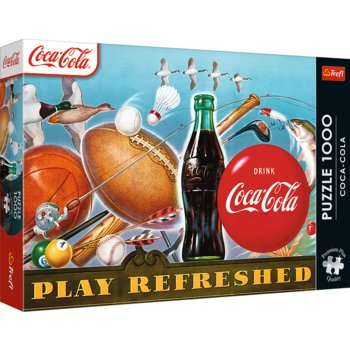 Puzzle, Trefl Premium Plus, Coca-Cola: Chwila orzeźwienia, 1000 el. - Trefl