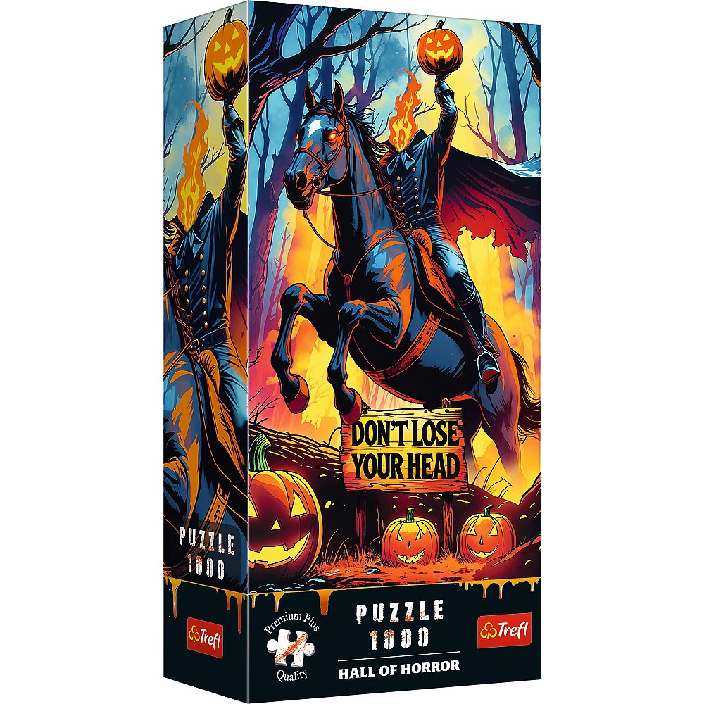 Premium Plus Kwaliteit Puzzel 1000 Stukjes: Hall of Horror Heksen
