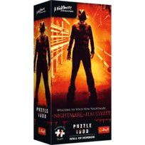 Puzzle, Trefl Premium Plus - Hall of Horror: Koszmar z ulicy Wiązów, 1000 el.