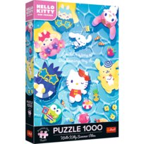 Puzzle, Trefl Premium Plus, Hello Kitty Letni relaks, 1000 el.