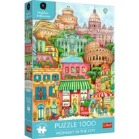 Puzzle, Trefl Premium Plus - Midnight in the City: O północy w Rzymie, 1000 elementów
