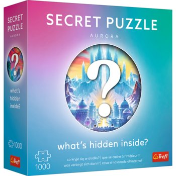 Puzzle, Trefl Premium Plus - Secret Puzzle: Aurora, 1000 el. - Trefl