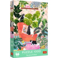 Puzzle, Trefl, Premium Plus - The Art of Colour, Nie ma to jak w domu, 1000 el.