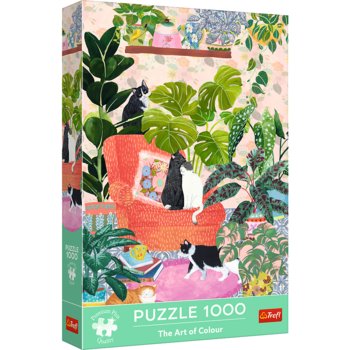 Puzzle, Trefl, Premium Plus - The Art of Colour, Nie ma to jak w domu, 1000 el. - Trefl
