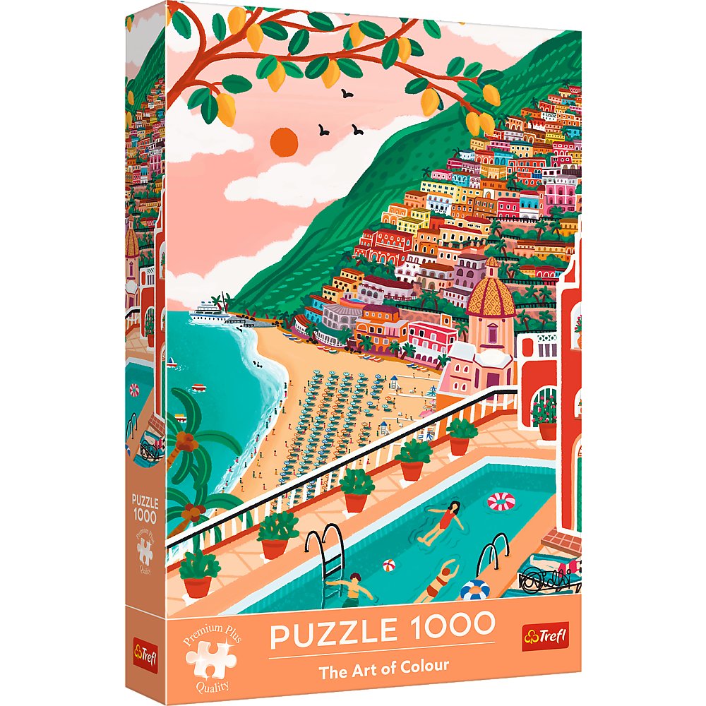 Trefl Premium Plus Quality - Puzzle Tea Time: Preparativi per la Primavera - 1000 Pezzi, Serie
