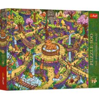Puzzle,Trefl Premium Plus - The Impossible Maze: Zabawne kapibary, 500 el.