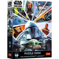 Puzzle, Trefl Premium Plus - The Mandalorian: Razem na szlaku, 1000 el. Trefl