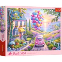 Puzzle, Trefl, Romantyczna przejażdżka, 1000 el.