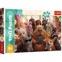 Puzzle, Trefl, Słodkie selfie, 160 el.