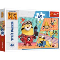Puzzle, Trefl, Wesołe Minionki, 60 el.