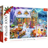 Puzzle, Trefl, XMAS - Zimowy czas, 1000 el.