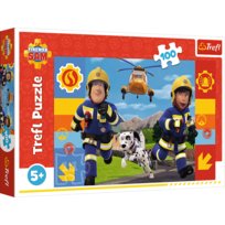 Puzzle, Trefl, Zawsze pomocny Strażak Sam, 100 el. Trefl