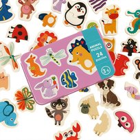 Puzzle W Puszce Zwierzęta Zwierzątka 24 Elementy Pierwsze Baby Puzzle 3+