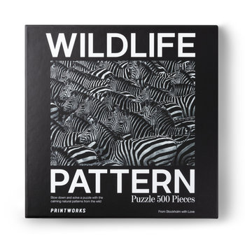 Puzzle "Wildlife" - Zebra PRINTWORKS, 500 el. - Printworks