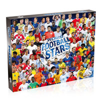 Puzzle World Football Stars 1000 el., Winning Moves