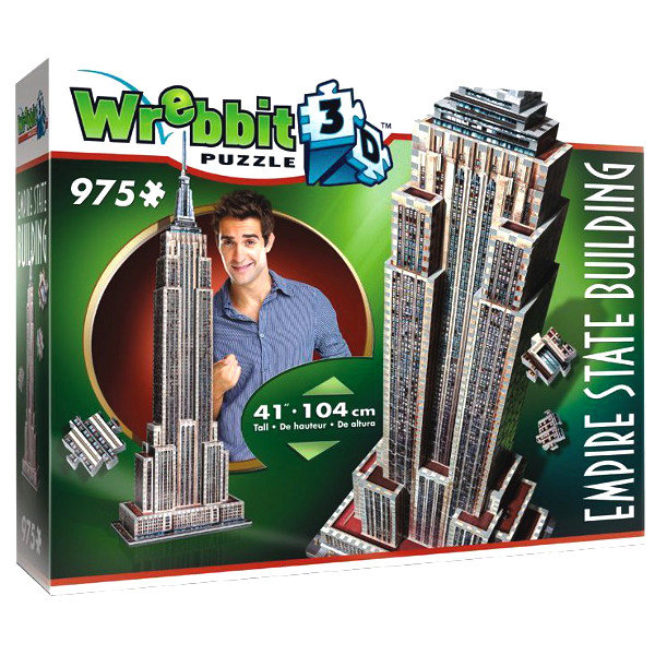Puzzle, Wrebbit 3D, Empire State Building, 975 el.