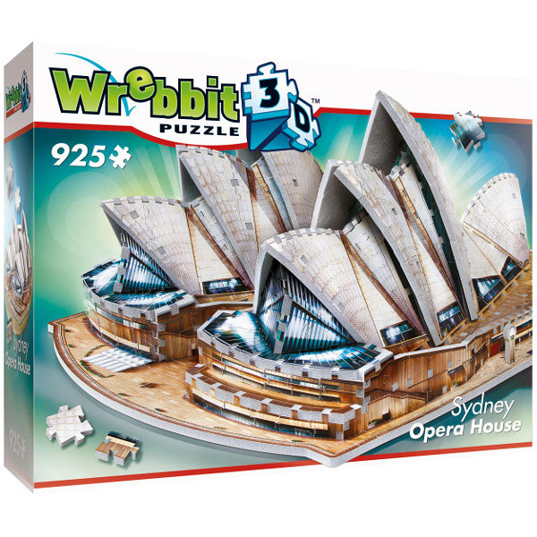 Puzzle, Wrebbit 3D, Sideny, Opera House, 925 el.