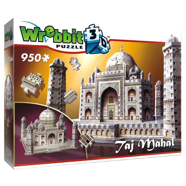 Puzzle, Wrebbit 3D, Taj Mahal, 950 el.