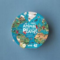 Puzzle z grą obserwacyjną Animal Planet | Londji