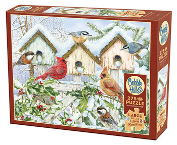 Puzzle, Zimowy ptaków śpiew, 275 el. XL - Cobble Hill