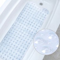 PVC Antypoślizgowa Mata Do Kąpieli Wanny 100x40 CM z przyssawkami Inna marka