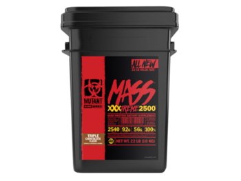 PVL, Gainery, Mutant Mass Xxxtreme 2500, 10kg, ciastko - PVL