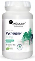 Pycnogenol extract 65% 50 mg suplement diety 60 tabletek VEGE || Aliness