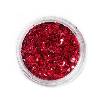 Pyłek do paznokci - Gemstone Effect RUBIN - Raisin