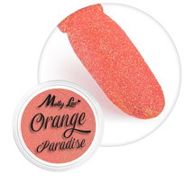 Pyłek do paznokci Orange Paradise MollyLac 1 g Nr 7