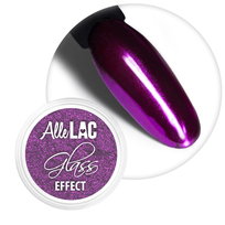 Pyłek lustrzany efekt do zdobień paznokci Glass Effect AlleLac Purple Nr 7 AlleLac
