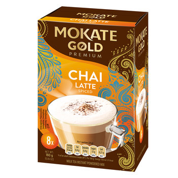 Pyszna Kawa Cappuccino Sweet Chai Latte Puszysta Pianka Bez Eskpresu Mokate - Mokate