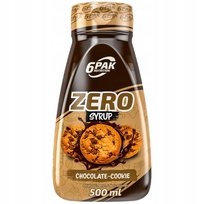 Pyszny Sos Zero Kalorii Czekolada-Ciastko 500 Ml 0 Kcal Bez Cukru Syrop