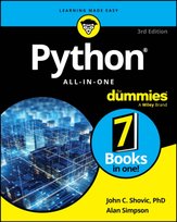 Python All-in-One For Dummies Simpson Alan