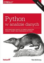 Python w analizie danych. Przetwarzanie danych za pomocą pakietów Pandas i NumPy oraz środowiska IPython - ebook epub McKinney Wes