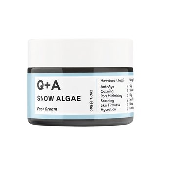 Q+a, Snow Algae Intensive Face Cream, Odżywczy Krem Do Twarzy Z Ekstraktem Ze Śnieżnej Algi, 50 G - Q+A