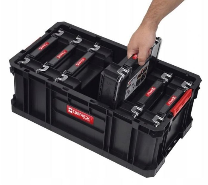 QBRICK SYSTEM TWO 200 SKRZYNKA NARZEDZIOWA ORGANIZER NA NARZEDZIA KOSZ