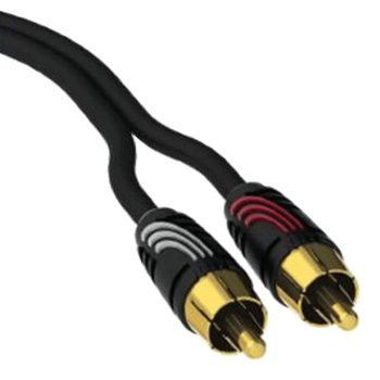 QED Profile Audio QE5021 - Kabel 2 RCA - 2 RCA - 1m : Długość - 1m - QED