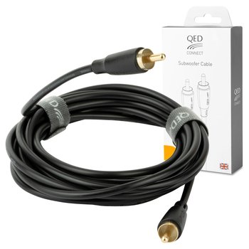 Qed Qe8147 Connect Subwoofer Cable, Kabel Do Subwoofera Rca-Rca Cinch, 6M : Długość, 6M - QED