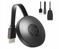 QiIDUHUQI bezprzewodowy adapter HDMI 2,4G Wifi rozdzielczość 1080P CZARNY