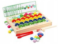 Qiyi wooden magnetyczne rybki drewniane edukacyjna gra wędkarska, gra zręcznościowa