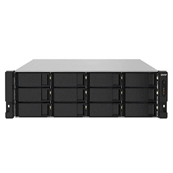 QNAP TS-1232PXU-RP AL324 Ethernet Bastidor (2U) Czarny - NAS - QNAP