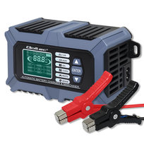 Qoltec Inteligentna mikroprocesorowa ładowarka z testerem baterii i funkcją naprawy 12V | 6A | LCD | Prostownik do akumulatora AGM LiFePO4 GEL Inna marka