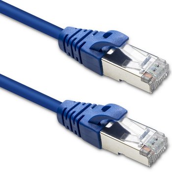 Qoltec Kabel Patchcord FTP CAT6 2 x RJ-45 1m High speed Gold Ekranowany - Qoltec